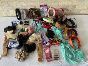 Large Lot of Various Hair Accessories