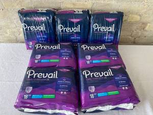 Lot of Prevail Adult Daily Disposable Underwear&nbsp