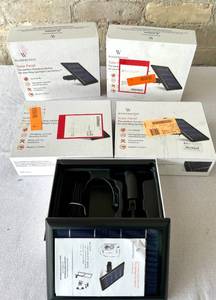 Lot of 5 Ring Spotlight Cam Battery Solar Panel Chargers