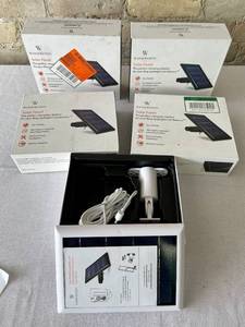 Lot of 5 Ring Spotlight Cam Battery Solar Panel Chargers