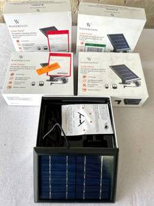 Lot of 5 Arlo Pro, Pro 2, And Go Solar Panel Chargers