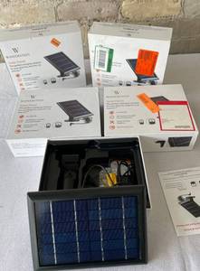 Lot of 5 Arlo Pro, Pro 2, And Go Solar Panel Chargers