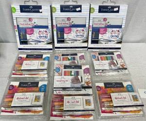 Lot of Faber-Castell Art and Craft Sets