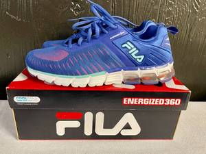Fila Womens BluePurple Athletic Shoes Size 10