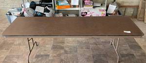8 Foot Long Folding Banquet Table