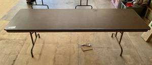 8 Foot Long Folding Banquet Table