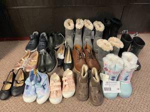 HUGE Lot of Childrens Boots and Shoes-Little Kid Sizes
