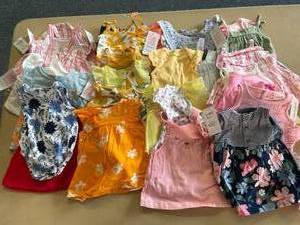 Lot of Girls Newborn NB Size Summer Clothes-Outfits