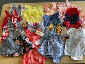 Lot of Girls Newborn NB Size Summer Clothes-Outfits
