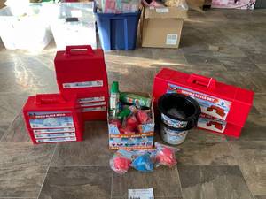 HUGE Lot of Snow Day Outdoor Fun Toys, Sleds and MORE&nbsp