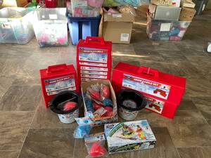 HUGE Lot of Snow Day Outdoor Fun Toys, Sleds and MORE&nbsp