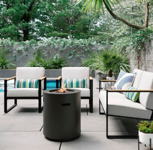 50,000 BTU Outdoor Gas Fire Pit Column