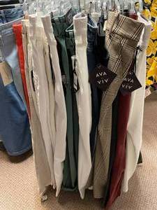 HUGE Lot of Womens Pants and Jeans.&nbsp Mostly sizes 18-24.&nbsp