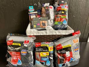 Lot of Mens Undergarments and T-Shirts -Various Sizes