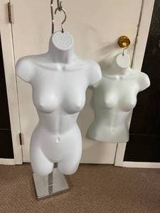 Set of Hanging Female Mannequins with Stand