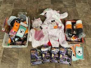 Lot of Halloween Costumes, Decor and More