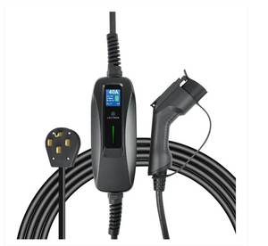 Lectron 240V 40 Amp Level 2 EV Electric Car Charger with 18 ft Extension Cord.