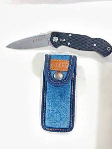 lot 55 image: CRKT Folding Knife LAKE 111 with Case