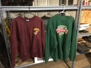 Minnesota Wild - Minnesota Gophers Authentic Sweatshirts