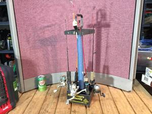 4 ICE Fishing RodReels With Stand