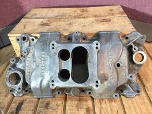 Vintage OFFENHAUSER Dual-Port 360 Aluminum Intake Manifold