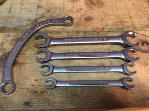 Craftsman 4pc SAE Flare Nut Wrench Set Plus