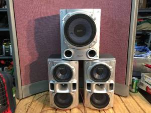 Sony 3-Way SpeakersSubwoofer SS-RG490S