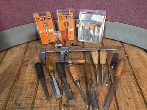 Woodworking Chisels - Router Bits - Clamps