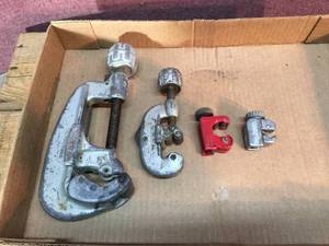 4 Pipe - Tube Cutter Tools