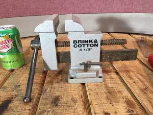 Brink & Cotton 4 12 Vise
