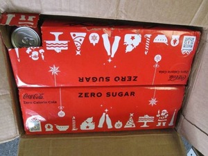 lot 8 image: 2 12 packs of 20 oz cans of coca co...