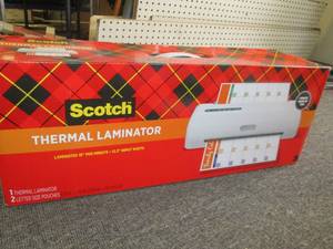 lot 11 image: scotch thermal laminator ...
