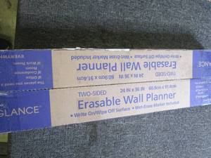 lot 33 image: 2 at a glance two sided 24 inch x 3...