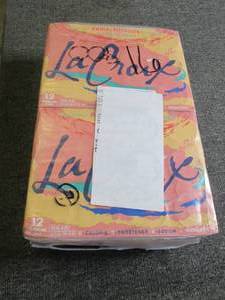 lot 44 image: 2 cases of 1220 oz cans of lacroix...