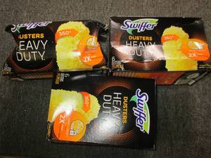 lot 48 image: 3 boxes of swiffer dusters heavy du...