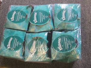 lot 54 image: 6 packs of kleenex...