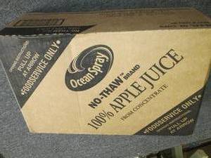 lot 64 image: case of 48-4 fl oz cups of ocean sp...