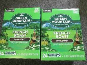 lot 71 image: 2 boxes of 24 green mountain french...