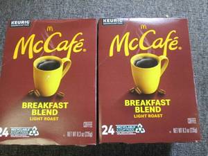 lot 73 image: 2 boxes of 24 mccafe breakfast blen...