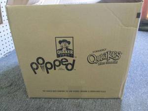 lot 75 image: case of quaker popped ...