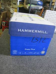 lot 86 image: case of hammermill 20 lbs of 8.5x11...