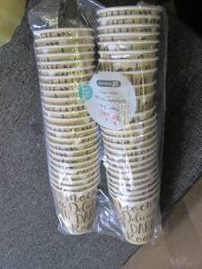 lot 88 image: 6 packages of 50 brava 12 oz goblet...