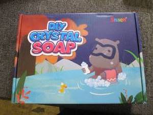 lot 134 image: diy crystal soap kit ...