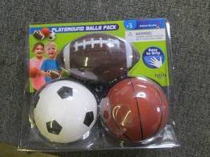 lot 148 image: playground ball pack ...