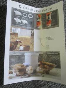 lot 206 image: new diy poultry pro feeder ...