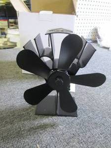 lot 208 image: new heat powered stove fan ...