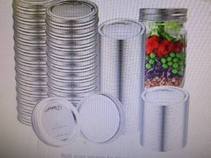 lot 210 image: Regular Mouth Canning Lids for Ball...