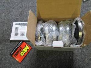lot 276 image: 6 new LED ground spot solar lights ...