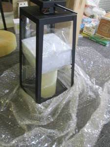 lot 290 image: new large outdoor solar lantern ...