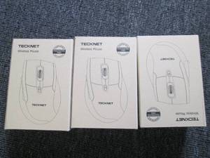 lot 294 image: 3 new tecknet wireless mouses...